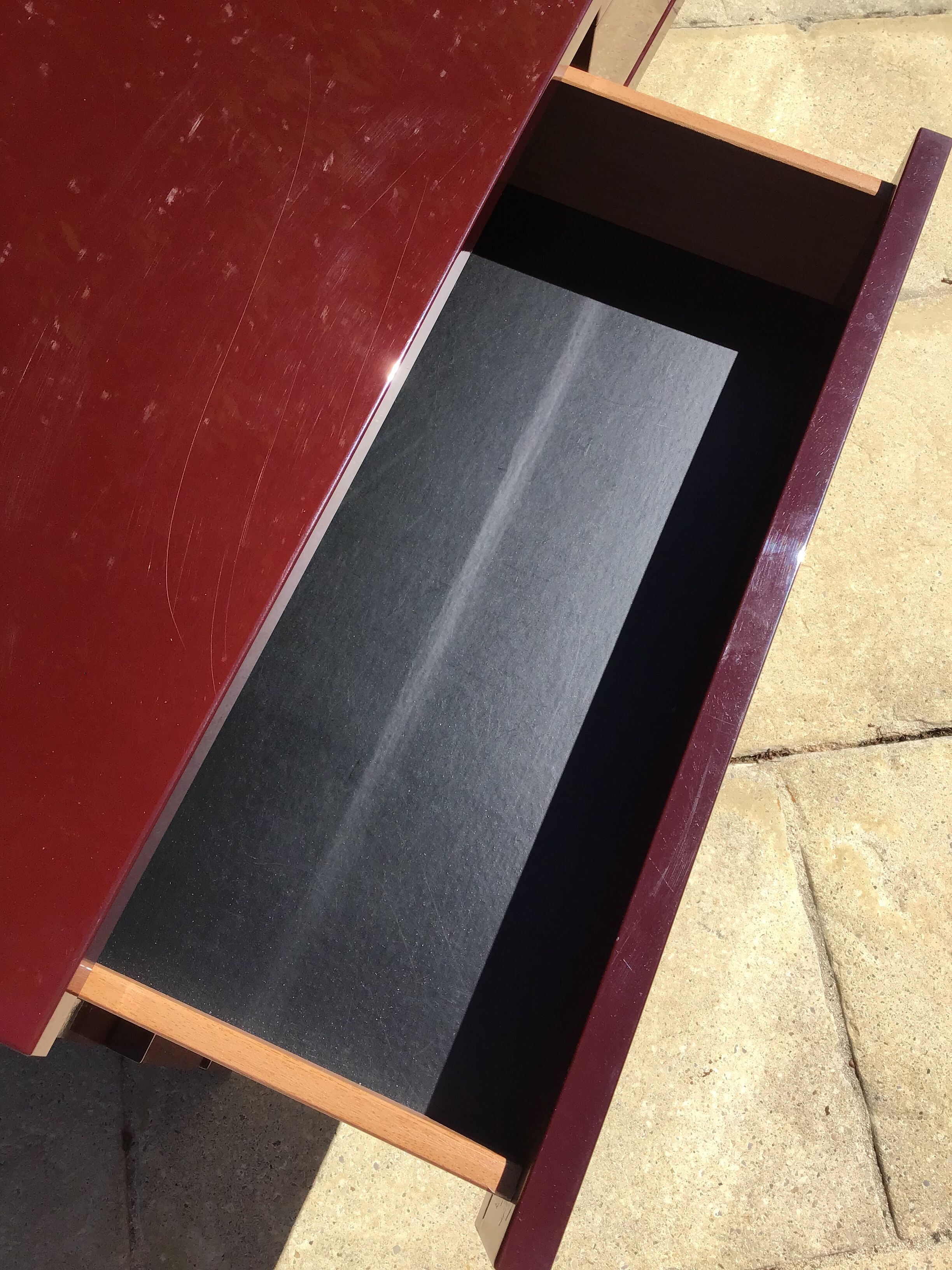 Pair of bedside tables or pieces of vintage sofa