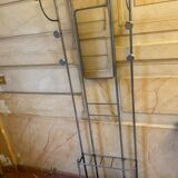 Coat rack in chromed metal