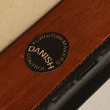 Set of 4 danish dining chairs in teak