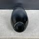 Vase en verre gris vintage scandinave