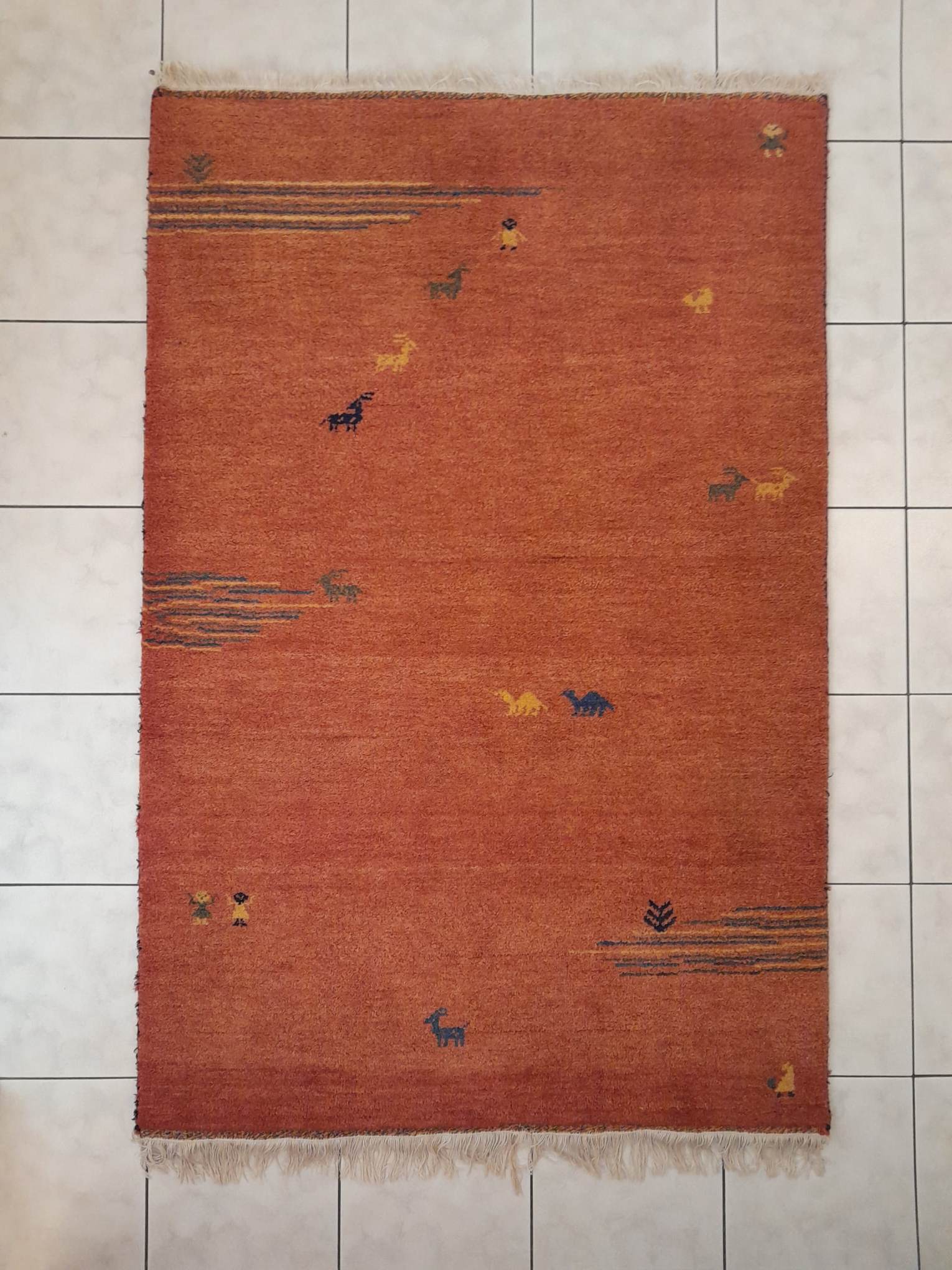 Indo Gabbeh handmade rug 180x120cm