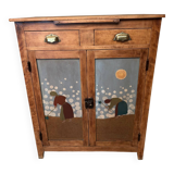 Parisian buffet naive painting