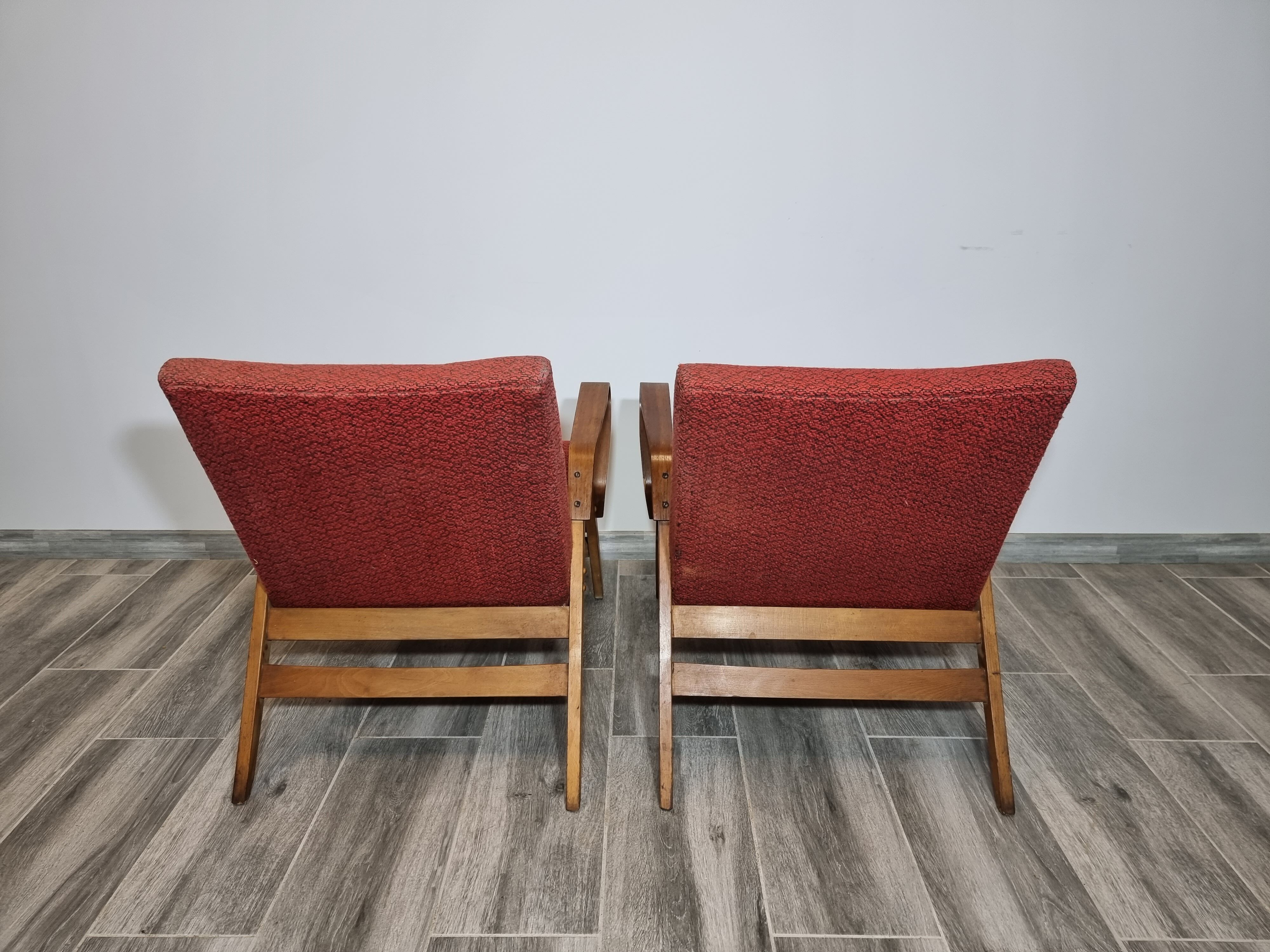 Armchairs by Frantisek Jirak