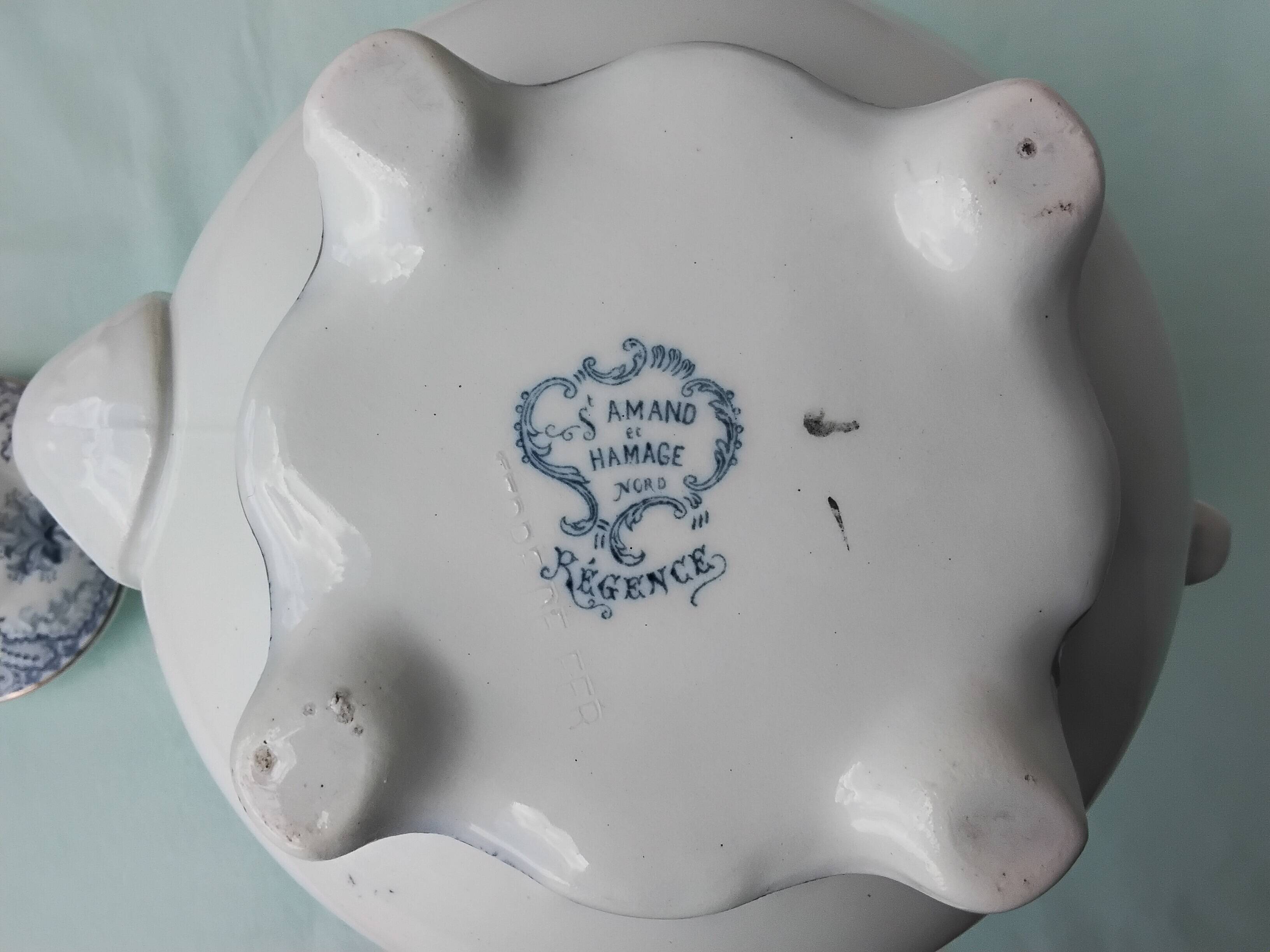 Ironstone coffee pot