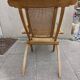 Cane deckchair year 1930