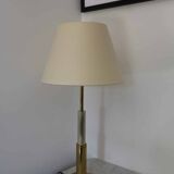Vintage brass lamp, Deknudt, 1970s-80s