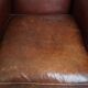 Sheepskin Leather Wingback Chair