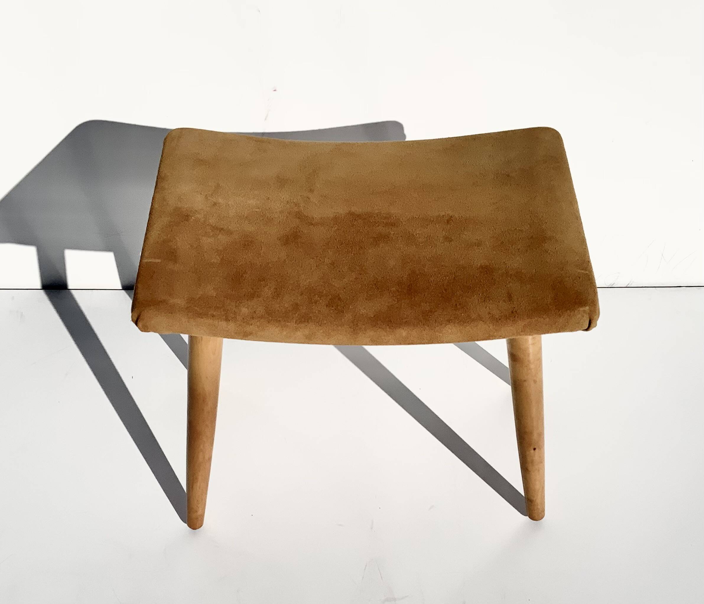 Tabouret vintage rétro suédois "Palle" par Yngve Ekström pour Stolab 1950