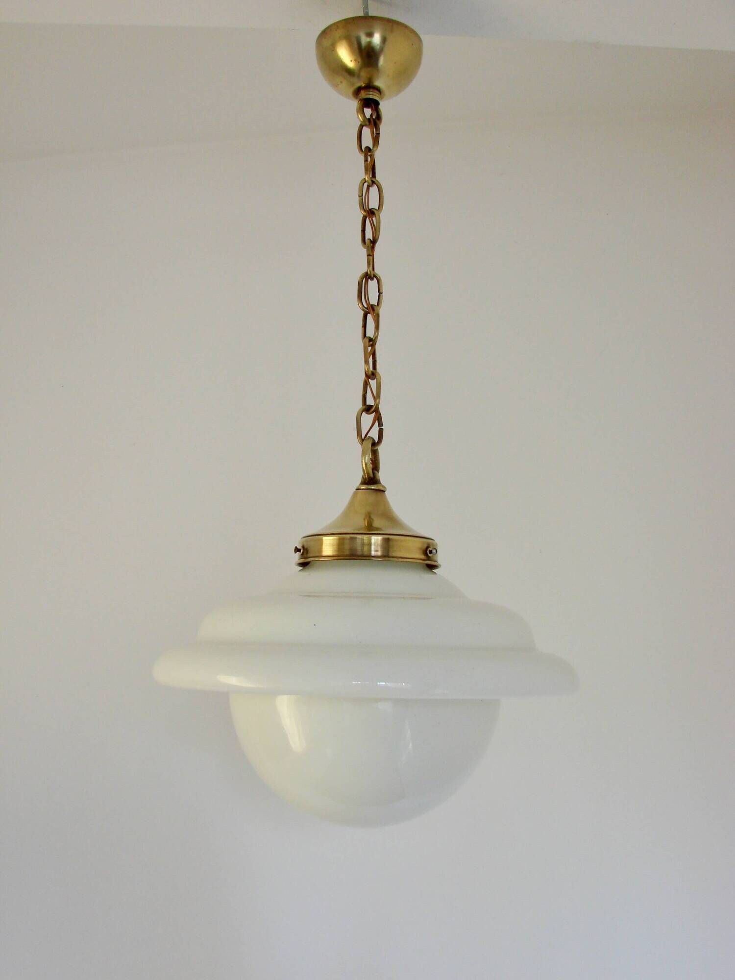 Modern Mid-Century pendant light, 1940s