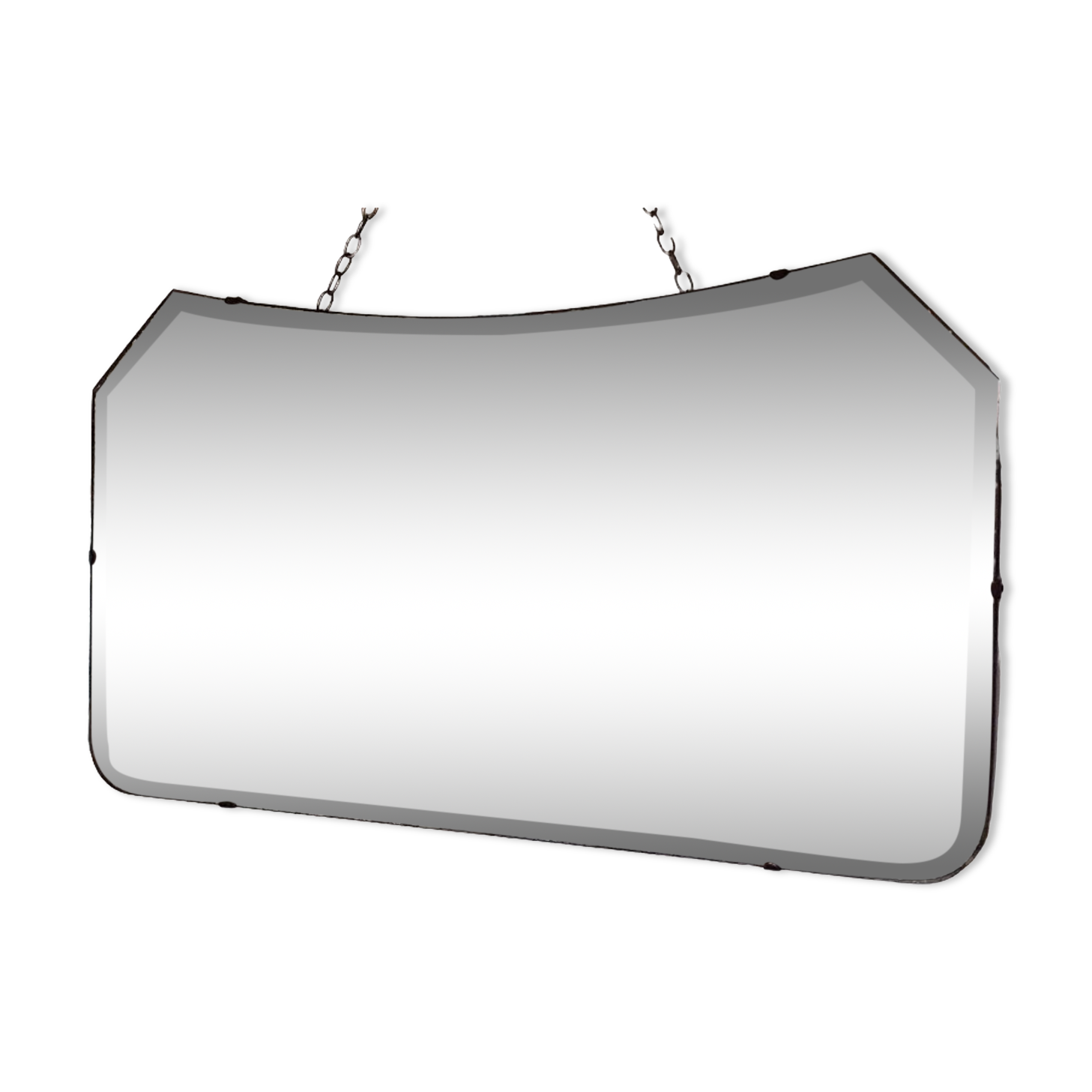 Art Deco beveled mirror