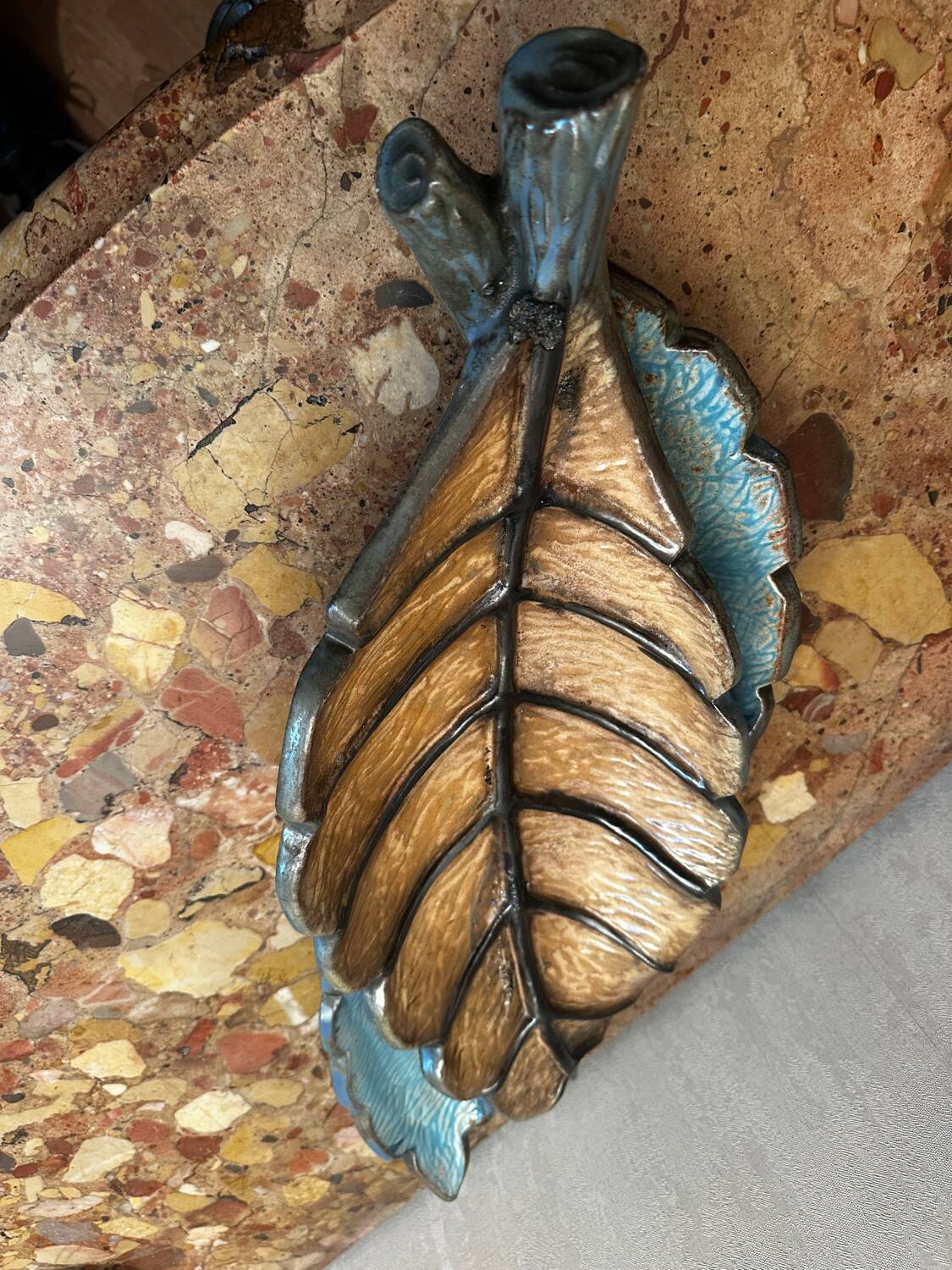 Roger Guerin - Bowl / pocket emptier in Bouffioulx stoneware - 56cm/24