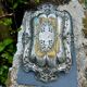 Silvered plateau Art Nouveau Jugendstil 19th century