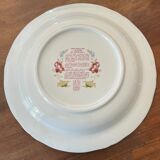 Two ceramic dishes from Gien model Montpellier