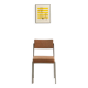 Office chair with chrome-plated steel structure