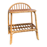 Rattan bedside table