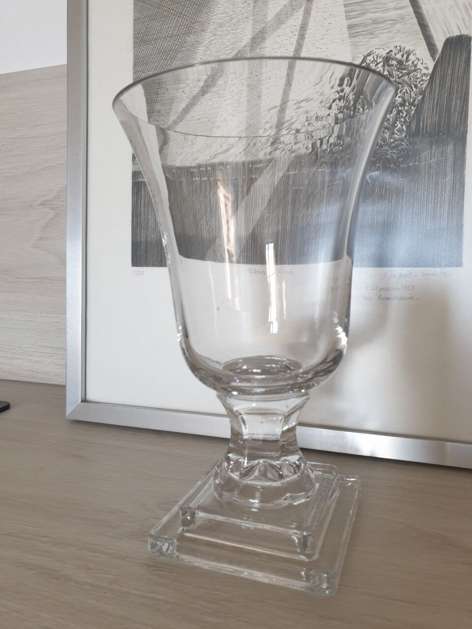 Medici glass vase