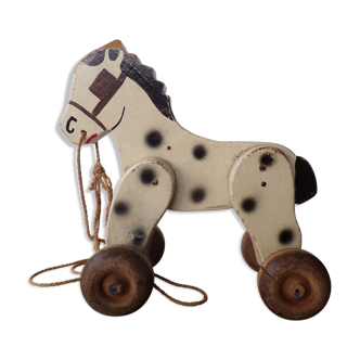 Wooden horse toy
