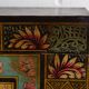Antique oriental chest with painting of the warrior Yang Mulan (c.1900) #9