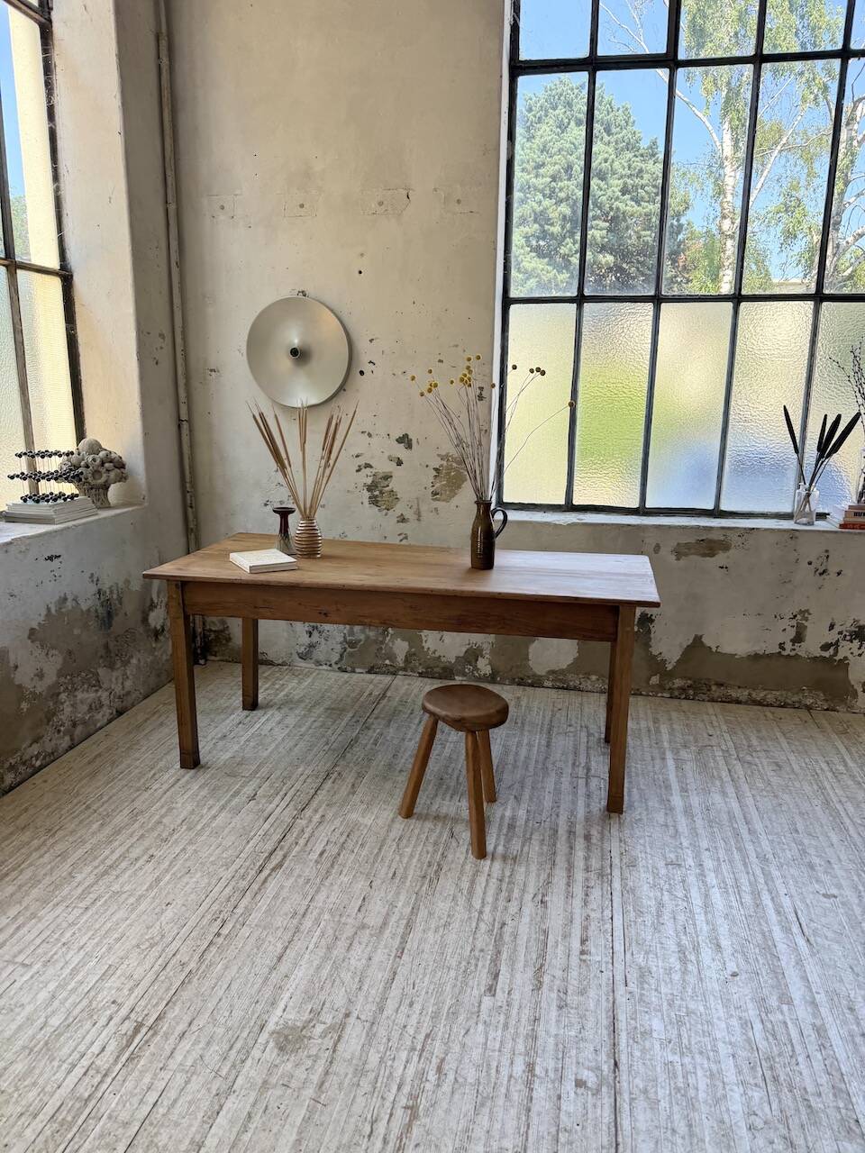 Cherry farmhouse table 1m8
