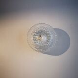 Ceiling light vintage 70s glass and crystal