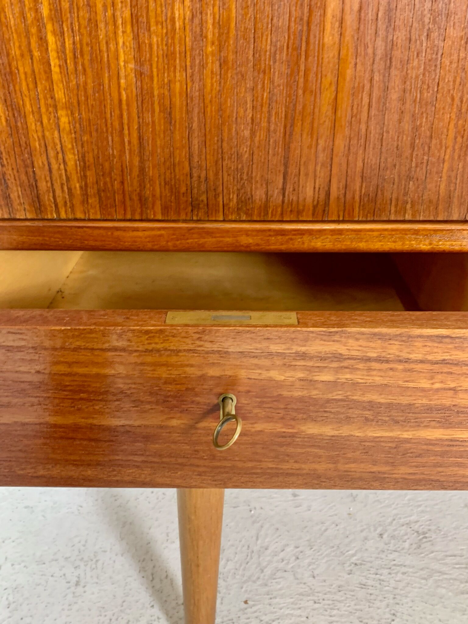 Danish MidCentury Teak Highboard by Arne Vodder 1960s