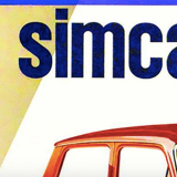 Simca poster