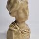 Bust of a young woman in Florentine style wax, 19 cm