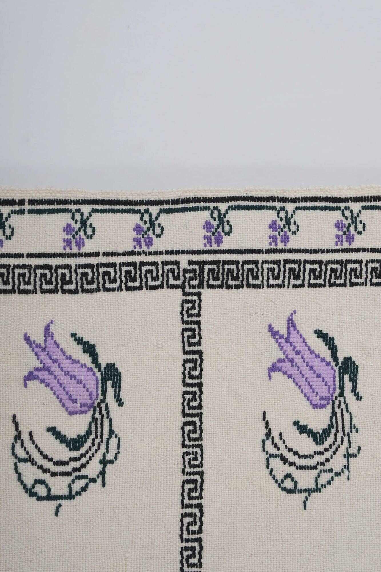 Kilim turc vintage tissé main 174x250 cm