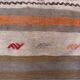 Couloir kilim étroit 57x350 cm shabby chic, vintage turc kelim 2572