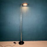 Italian brass floor lamp from the mid-century by Relux Milano, 1970s.