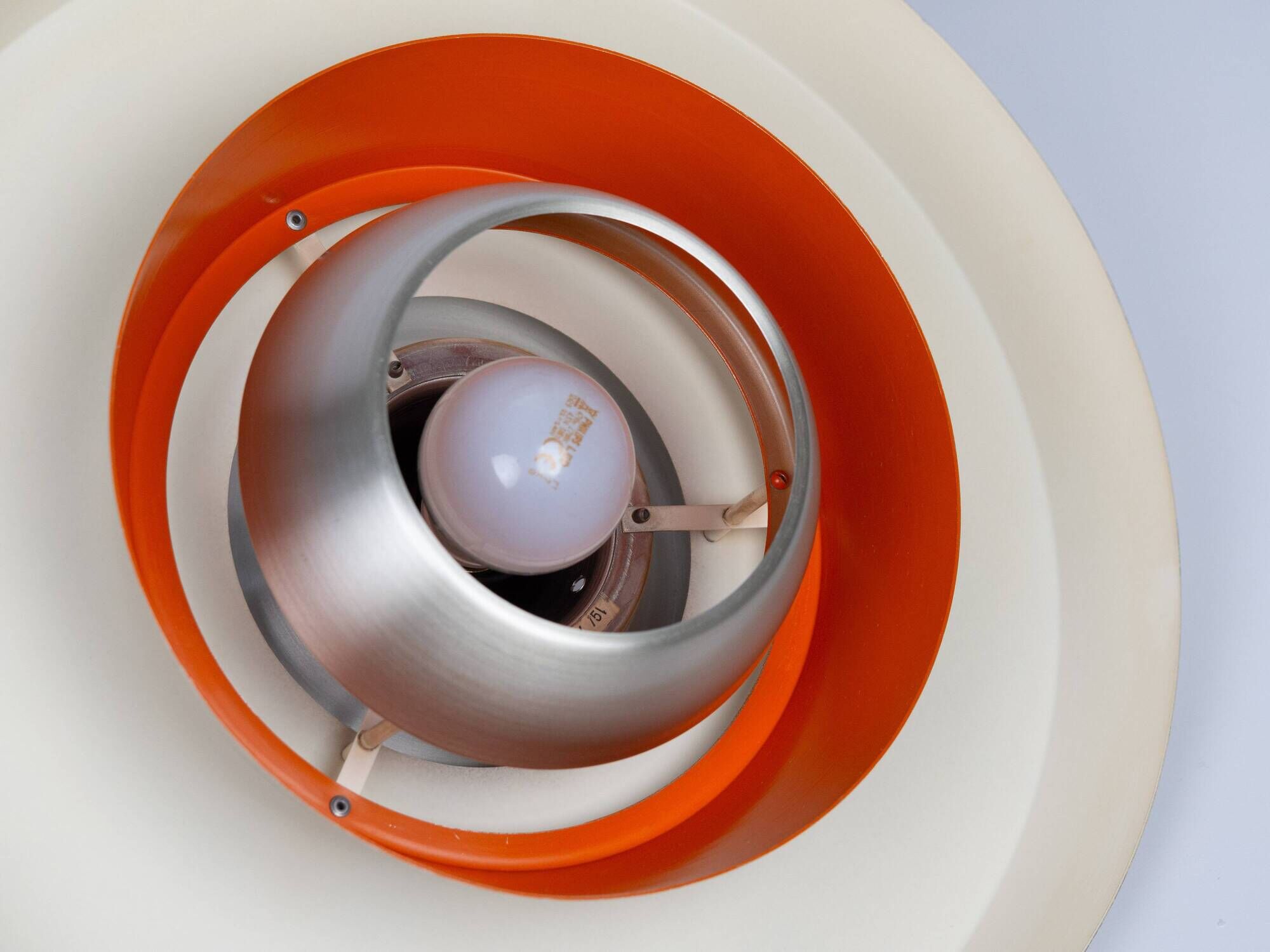 Danish vintage Superlight pendant lamp by David Mogensen, 1980s