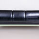 Restored black bauhaus sofa, robert slezak, high-quality leather, chrome-plated steel, 1930s