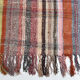 Kilim multicolore rayé moderne 6x7, 203x230Cm
