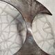 Knut Hesterberg's Propeller Round Coffee Table, steel structure and glass tray