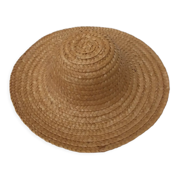 Chapeau paille vintage