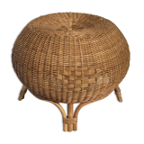 Rattan wicker stool