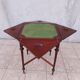 Game table in mahogany late 19th