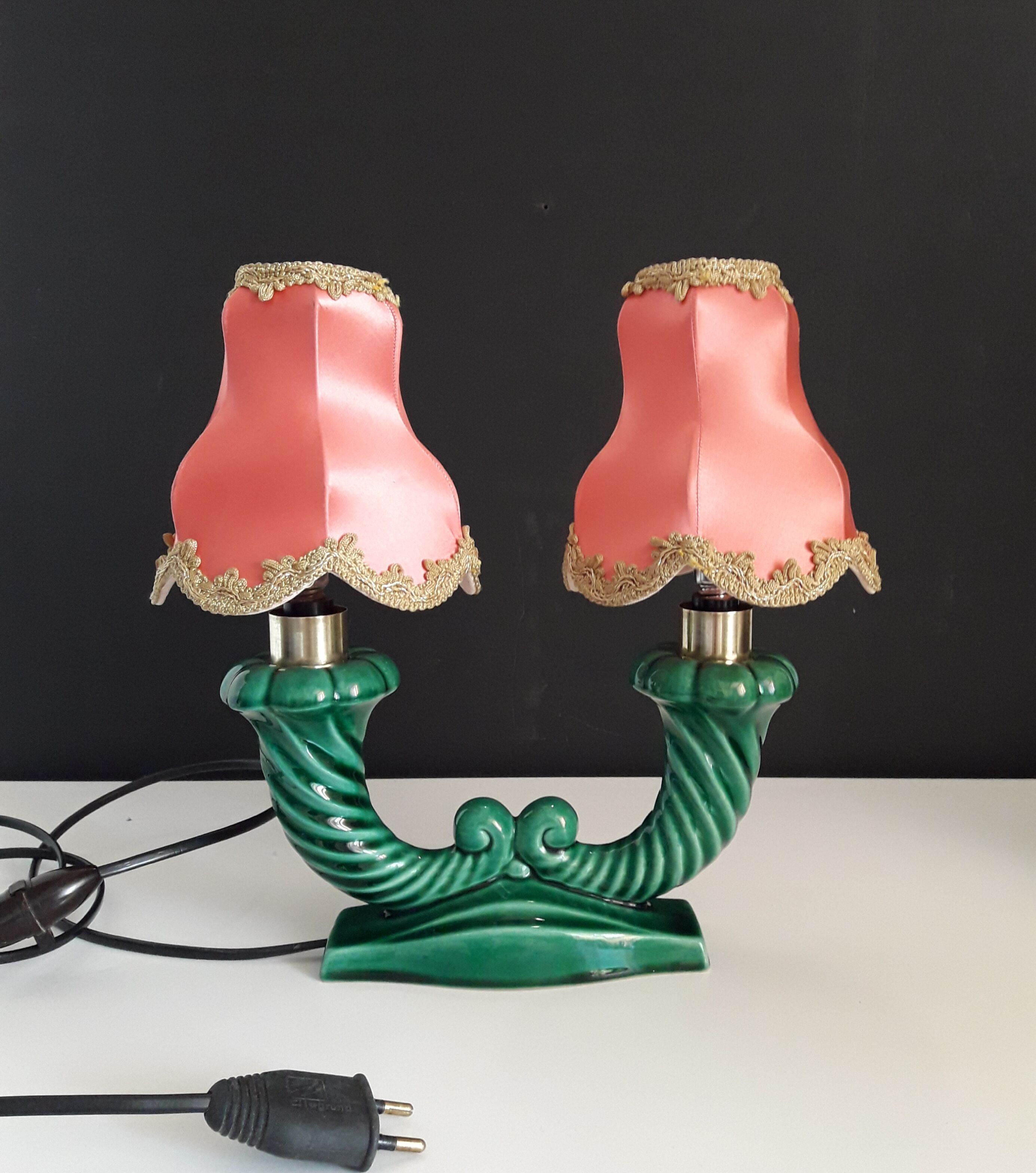 Ceramic table lamp 50s