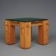 Vintage Pine Brutalist Coffee Table, 1970s