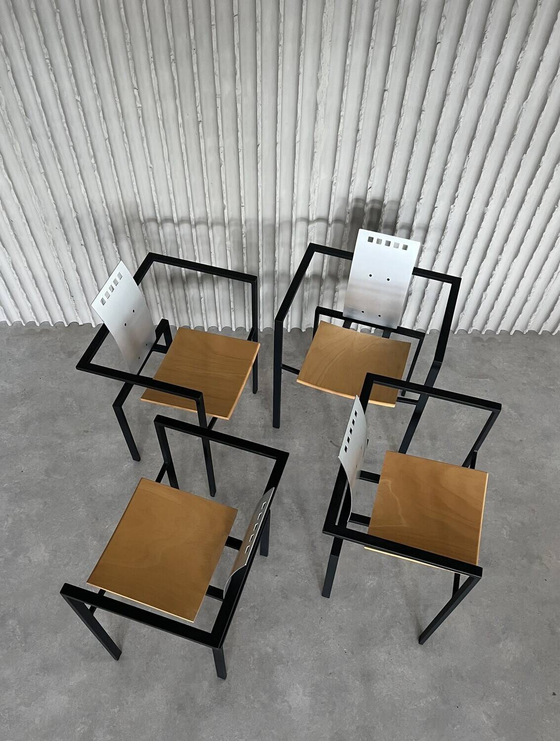 Occasional chairs / dining chairs by Karl Friedrich Förster for KFF