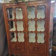 Louis XV Marquetry Display Case