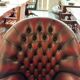 Springvale Chesterfield office chair in oxblood leather
