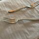 Cutlery.12 dessert forks .silver metal