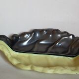 Cut empty-pockets ceramic two-tone atelier cerenne in vallauris 50s