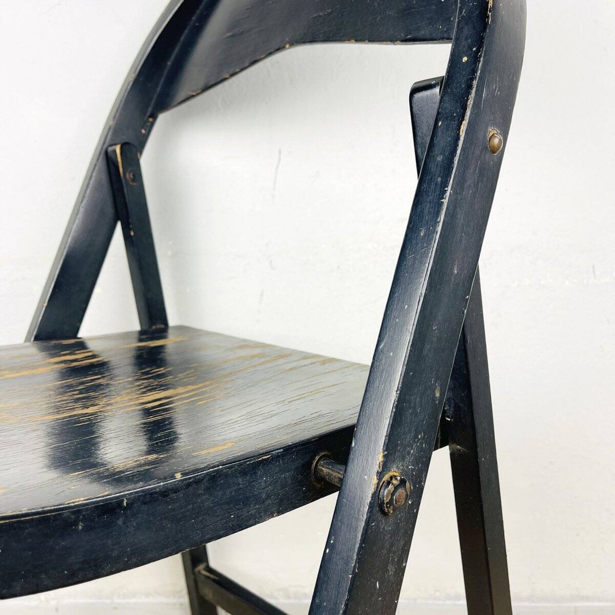 Folding chairs Tric by Achille and Pier Giacomo Castiglioni for BBB Emmebonacina, 1970s.