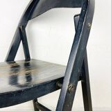 Folding chairs Tric by Achille and Pier Giacomo Castiglioni for BBB Emmebonacina, 1970s.