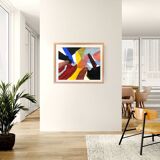 Original abstract acrylic painting