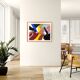 Peinture acrylique abstraite originale