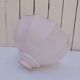 Pink opaline lampshade, umbrella, vintage