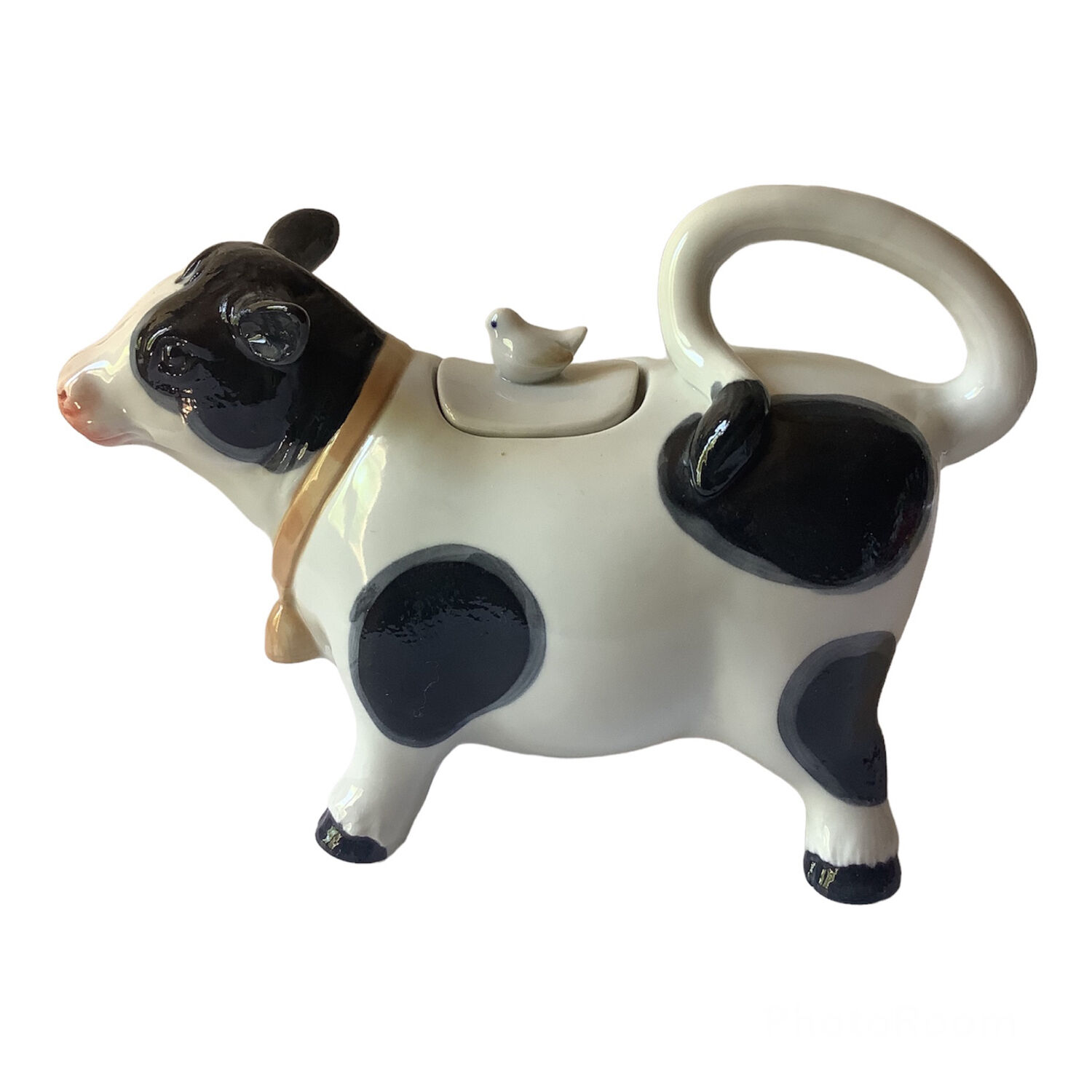 Teapot slip cow